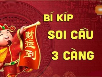 Bí kíp soi cầu 3 càng